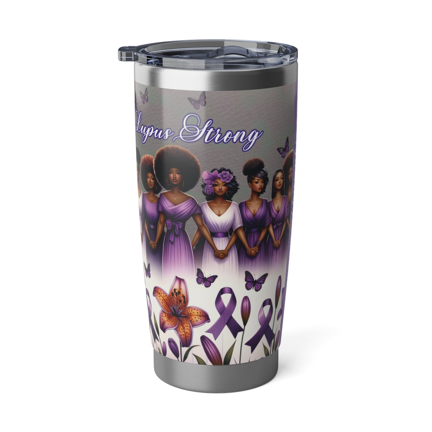 Lupus Strong | Lupus Awareness Tumbler | 20oz Tumbler