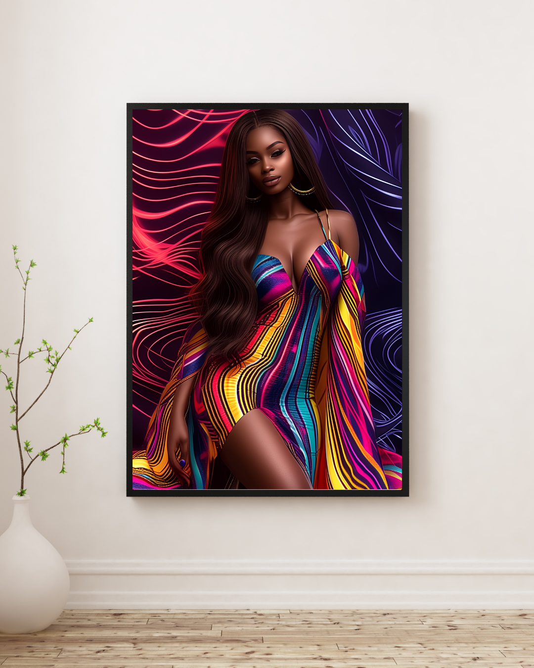 Color Her Bad – 8 High-Resolution Wall Art Prints - Digital Download | Magical Whispers and Charming Wishes, LLC™