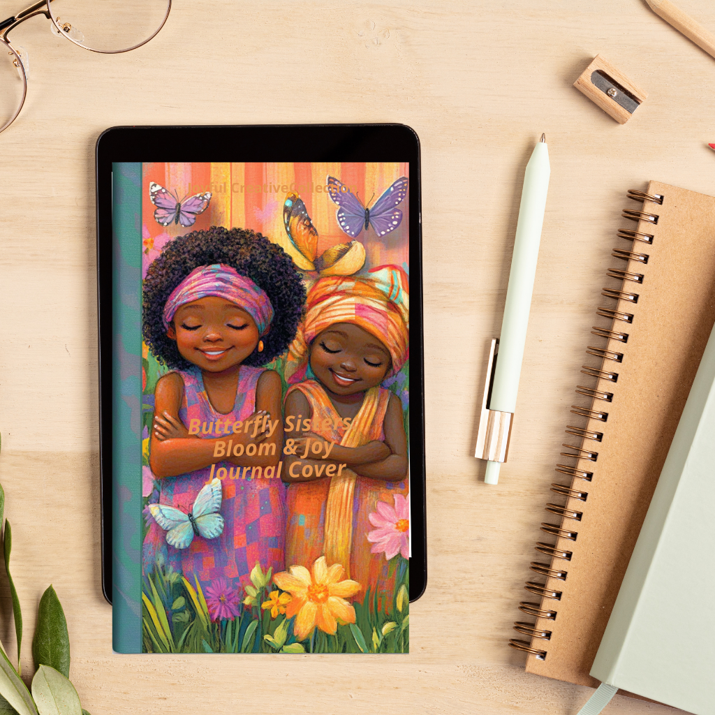 Butterfly Sisters: Bloom & Joy Printable Journal Cover | Joyful Creatives Collection