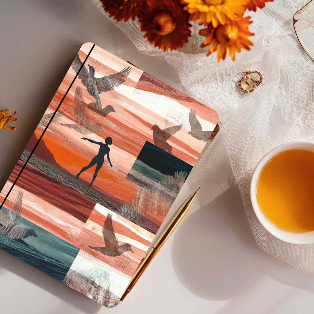 Flight & Freedom: The Soaring Spirit Printable Journal Cover | Sisterhood & Serenity Collection