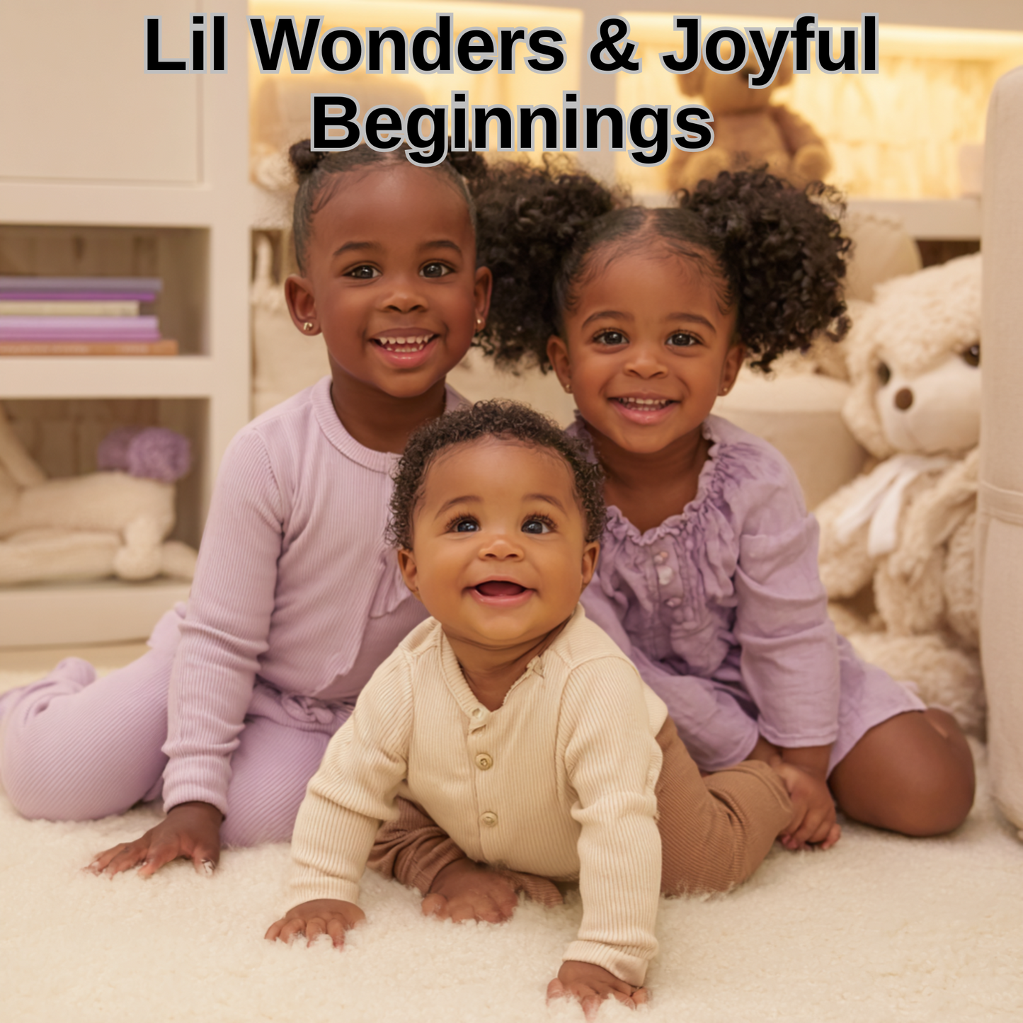 Lil Wonders & Joyful Beginnings | Realistic Image Creator for Black Babies, Toddlers & Kinders | Custom GPT