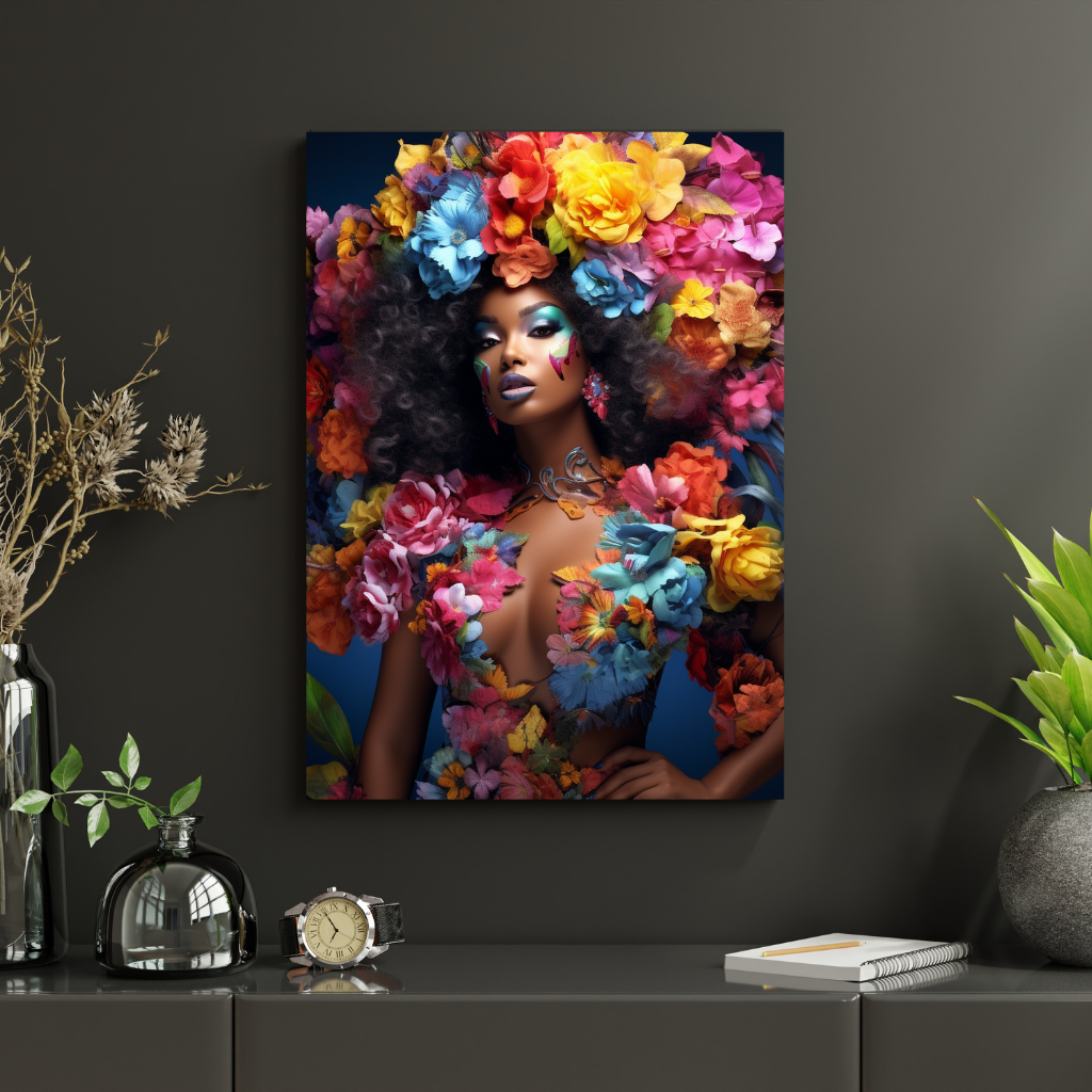 Floral Reign | Wall Art | High-Resolution Digital Product | Digital Download