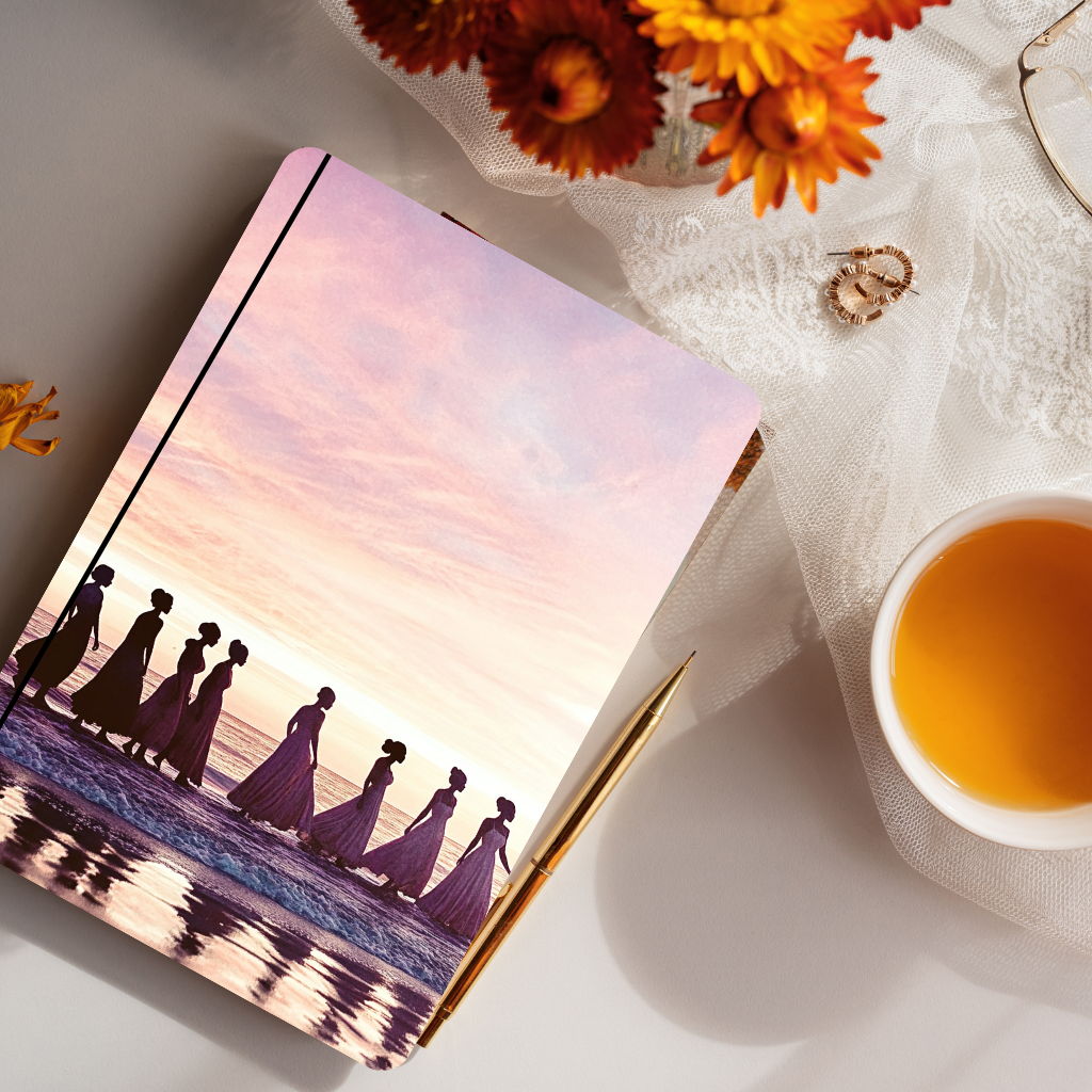 Wade in the Light: The Sacred Walk Printable Journal Cover | Sisterhood & Serenity Collection