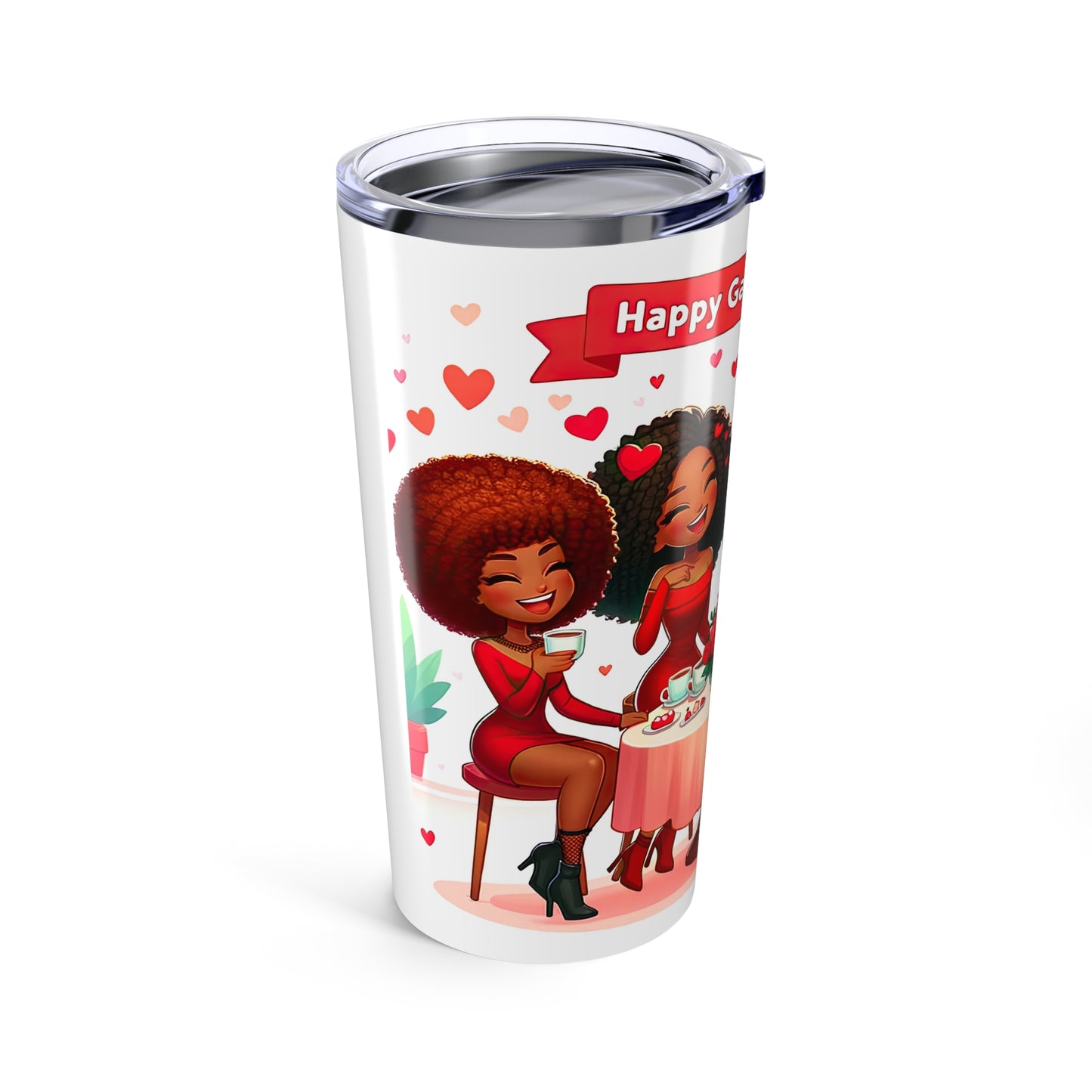 Red Allure - Sexy Ladies Galentine's Day Tumbler 20oz