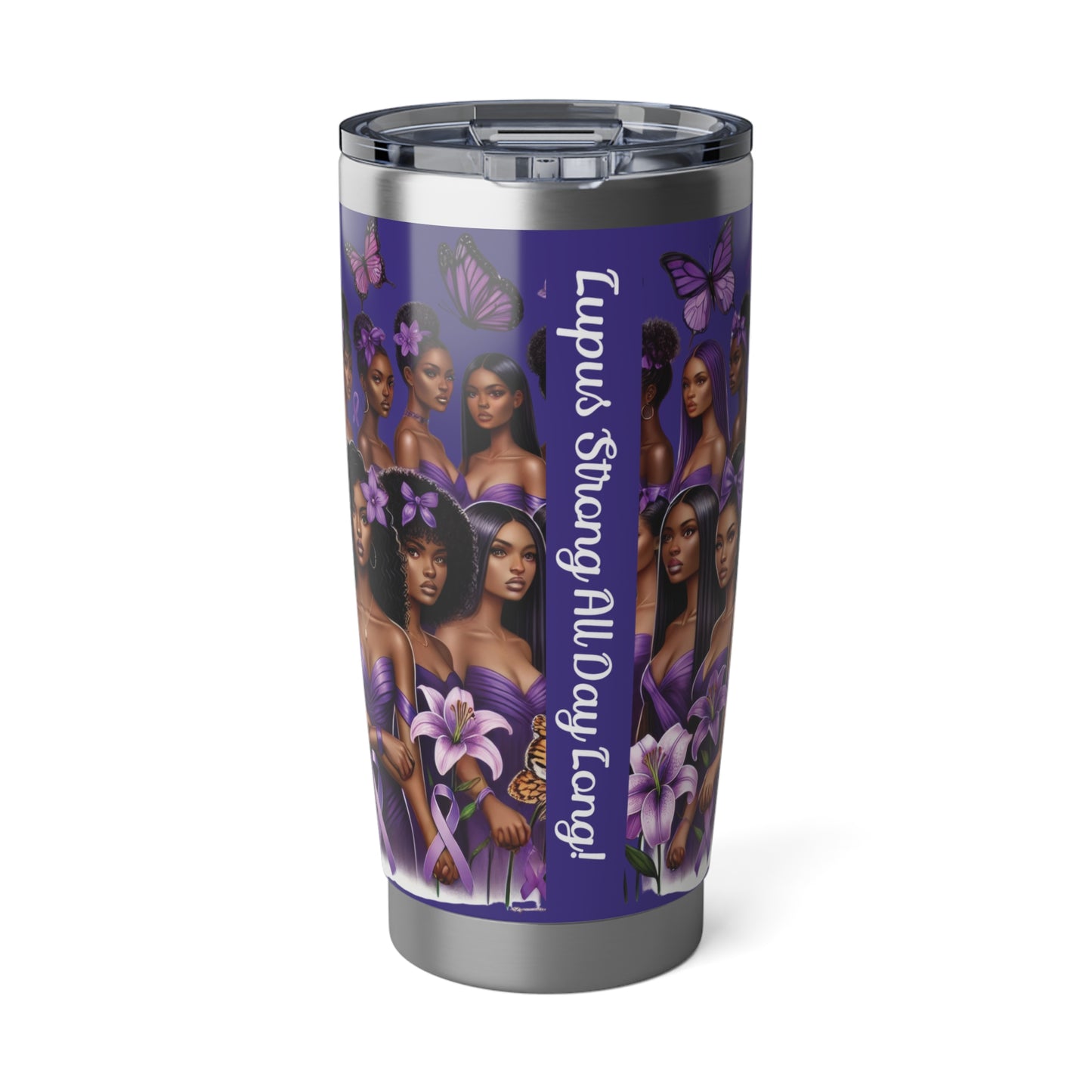 Lupus Awareness Tumbler | Purple Lupus Awareness Tumbler | 20 oz Tumbler | Lupus Awareness Merchandise