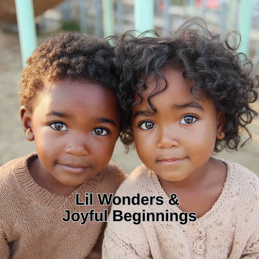 Lil Wonders & Joyful Beginnings | Realistic Image Creator for Black Babies, Toddlers & Kinders | Custom GPT
