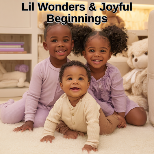 Lil Wonders & Joyful Beginnings | Realistic Image Creator for Black Babies, Toddlers & Kinders | Custom GPT
