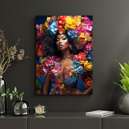 Floral Reign | Wall Art | High-Resolution Digital Product | Digital Download