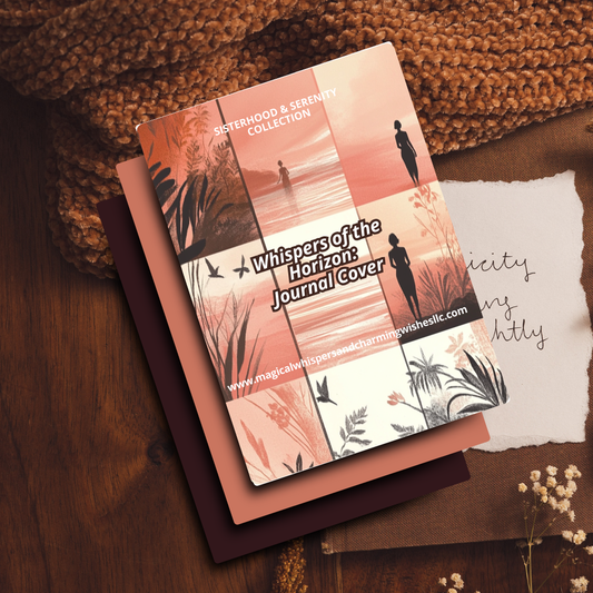 Whispers of the Horizon Printable Journal Cover | Sisterhood & Serenity Collection