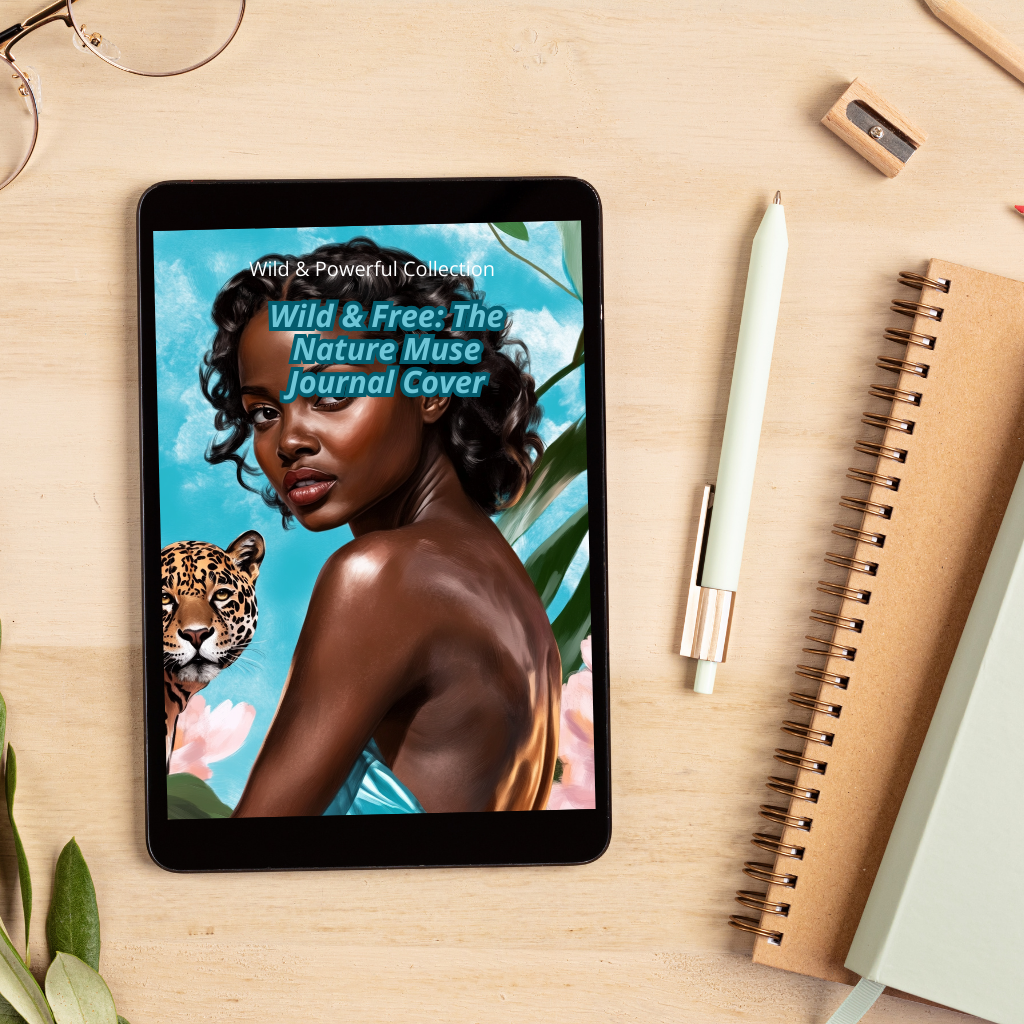 Wild & Free: The Nature Muse Printable Journal Cover | Wild & Empowered Collection